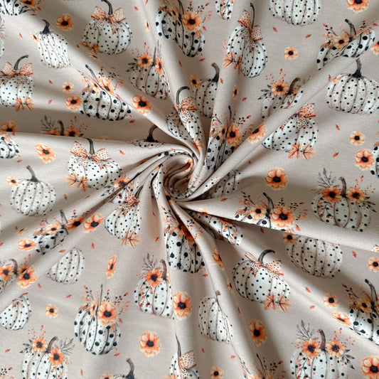 Bio French Terry -Kürbis liebe