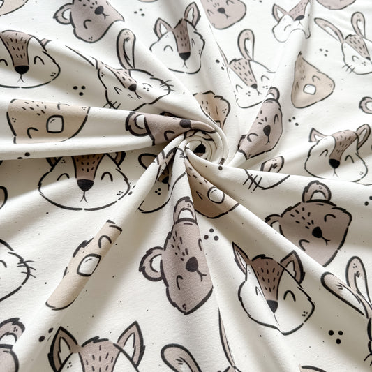 Bio French Terry - Tierchen