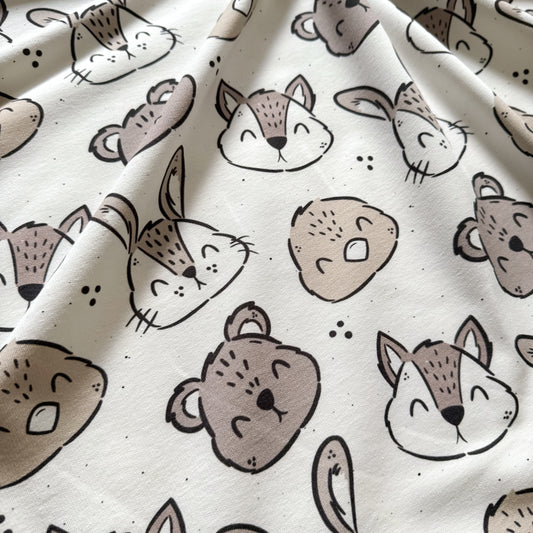 Bio French Terry - Tierchen