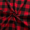 Bild in Galerie-Betrachter laden, French Terry gebürstet - Karo Rot
