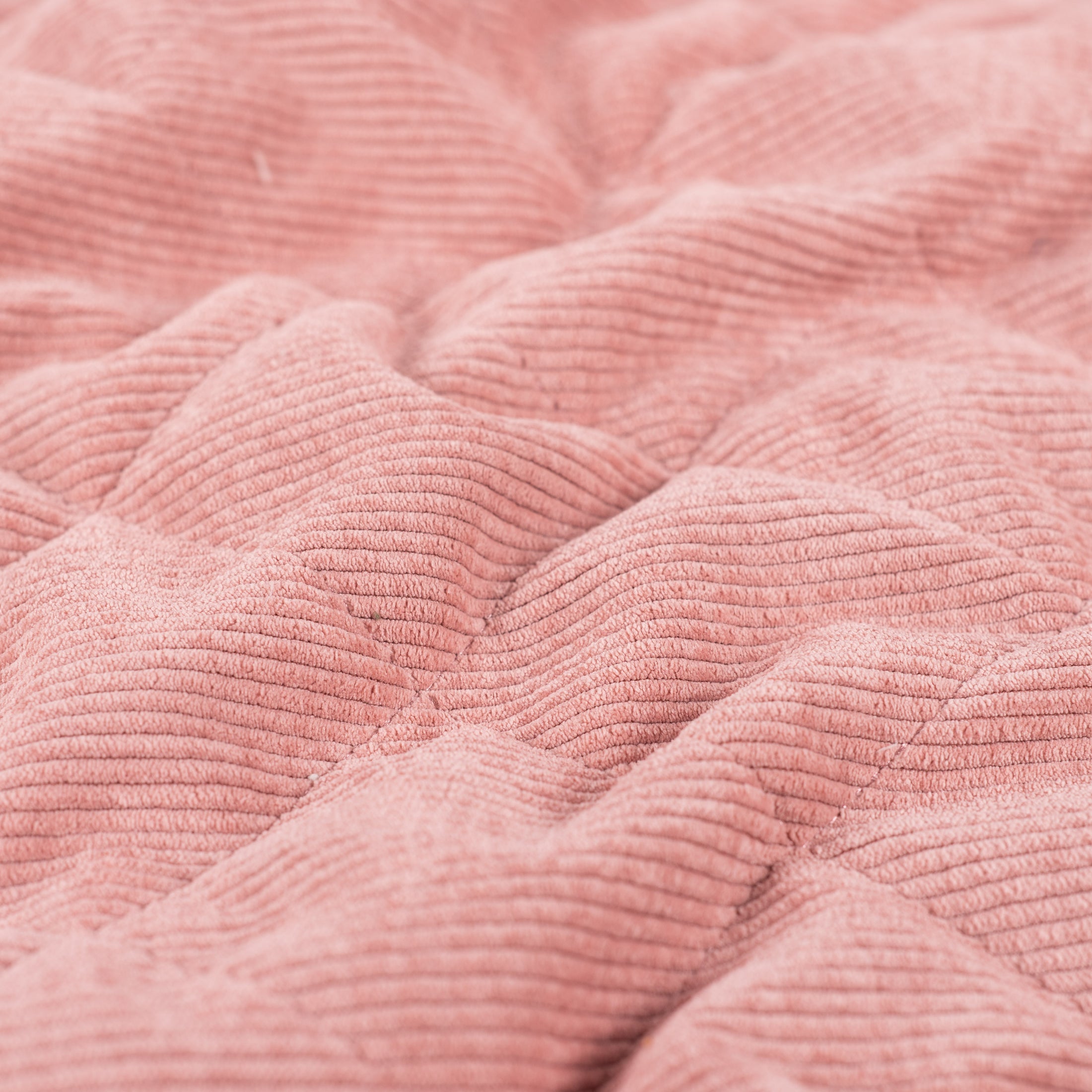 Breitcord gesteppt - Alt Rosa