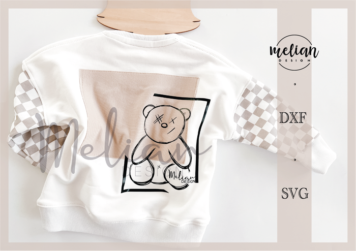 Plotterdateien Teddy DXF, SVG