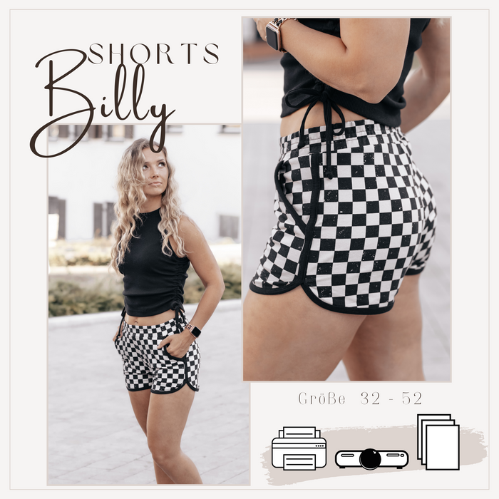 ebook Damen Shorts Billy Gr. 32-52 inkl. Beamer Datei