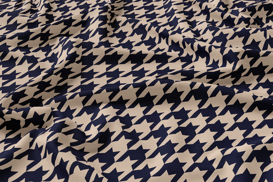 Bio French Terry - Hahnentritt