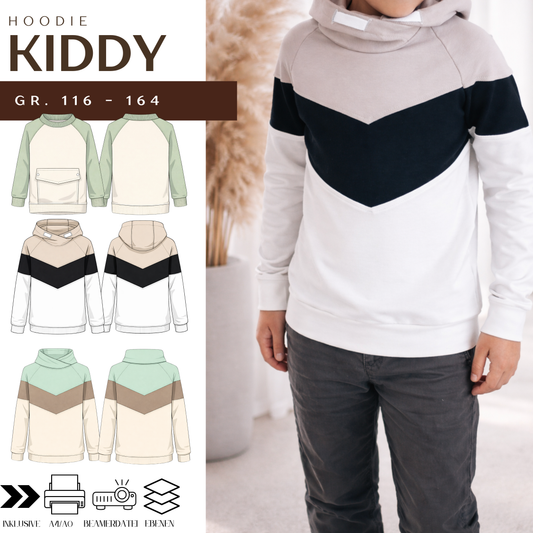 ebook KIDDY Gr. 116 - 164 inkl. Beamer Datei