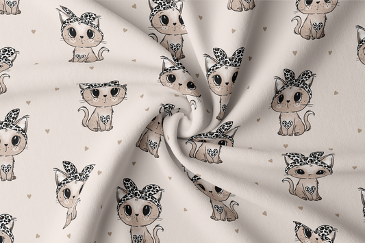 Bio French Terry - Leo Kitty