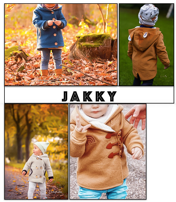 eBook Kinderjacke Jakky 74 - 134 inkl A0 Datei